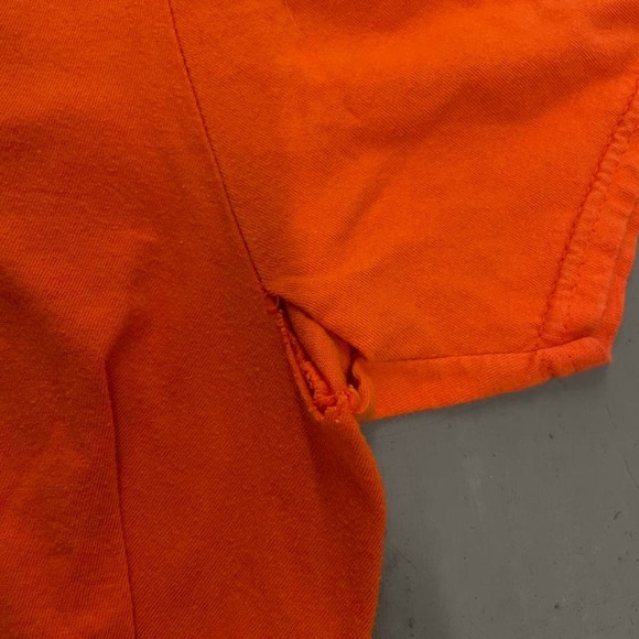 Orange M&Ms racing tee on vintage Anvil tag - Picture 5 of 8